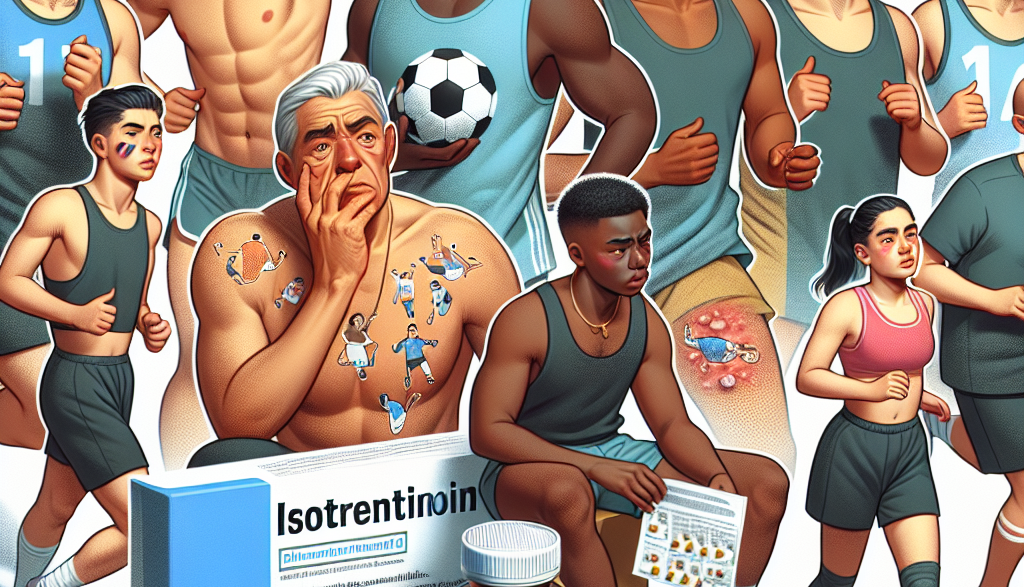Caractéristiques de l'utilisation de l'isotrétinoïne chez les jeunes sportifs