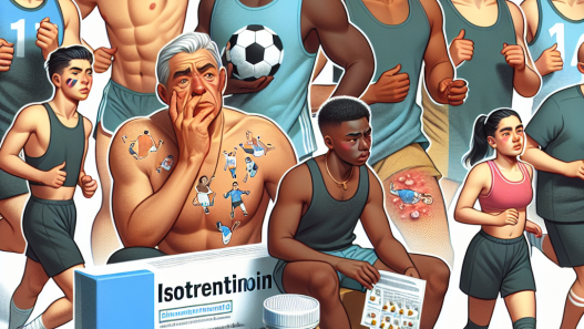 Caractéristiques de l'utilisation de l'isotrétinoïne chez les jeunes sportifs