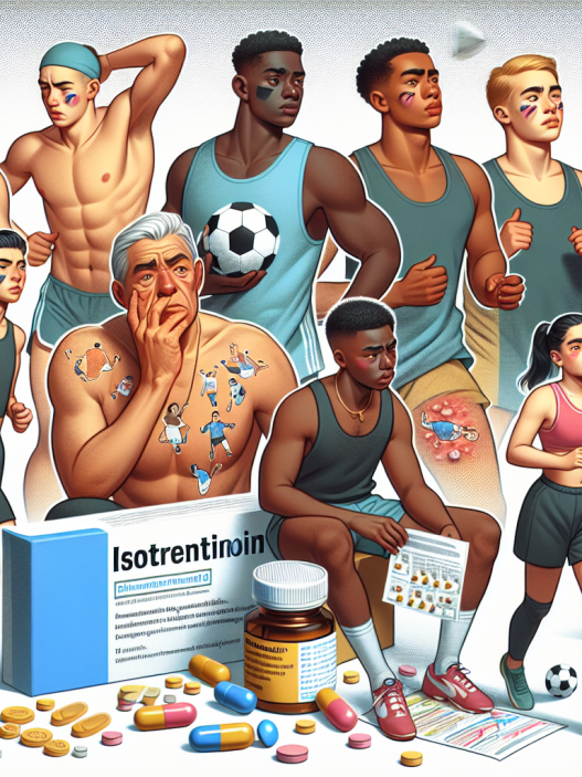 Caractéristiques de l'utilisation de l'isotrétinoïne chez les jeunes sportifs