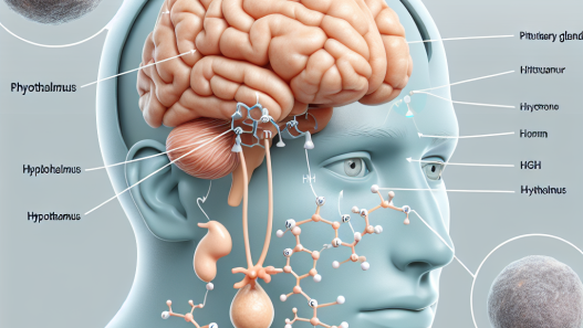 Effets de la HGH sur l'hypophyse et l'hypothalamus