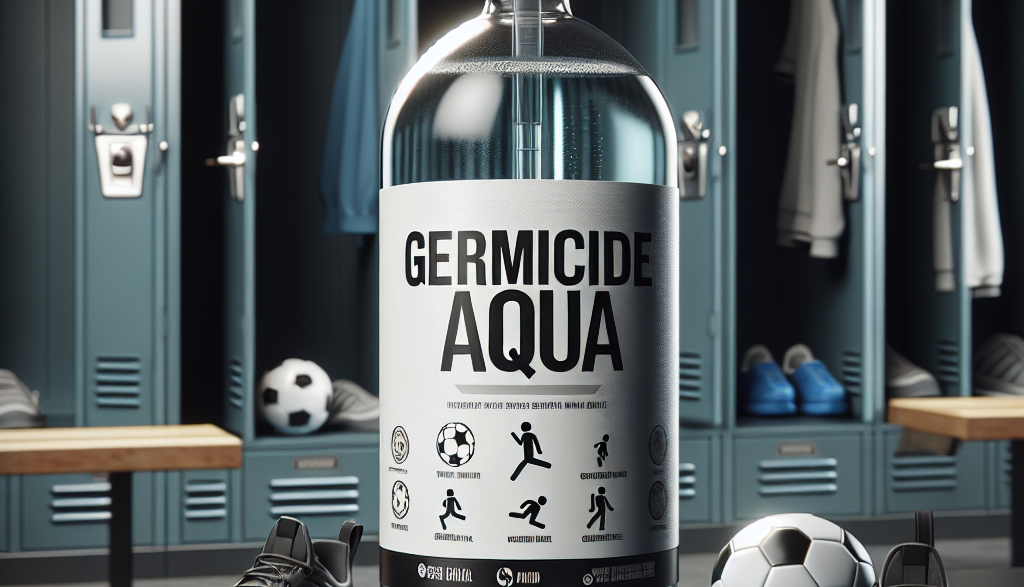 L'Eau germicide pour les éraflures et les callosités fréquentes chez les sportifs