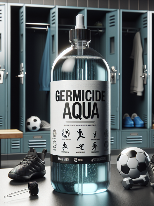 L'Eau germicide pour les éraflures et les callosités fréquentes chez les sportifs