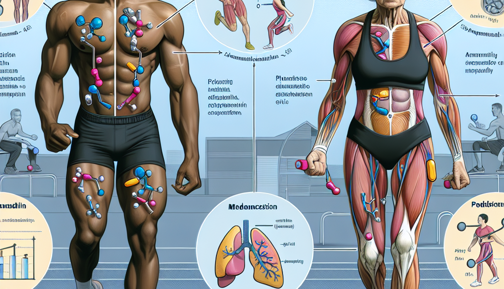 Caractéristiques de la pharmacodynamique des peptides chez les sportifs de différents âges