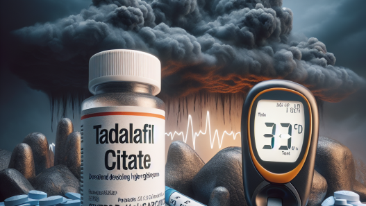 Citrate de tadalafil (Cialis générique) et risques de développement d'une hyperglycémie