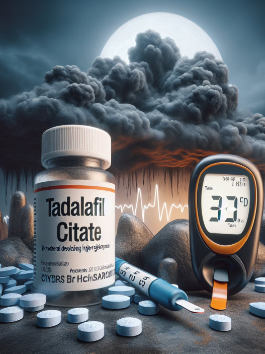 Citrate de tadalafil (Cialis générique) et risques de développement d'une hyperglycémie