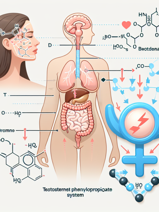 Comment le phénylpropionate de testostérone affecte le système hormonal féminin