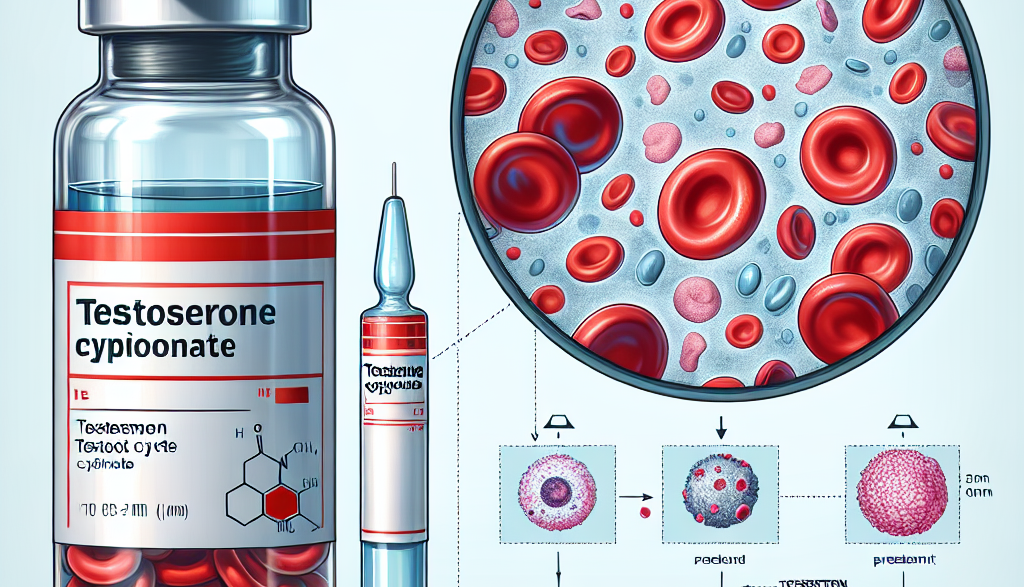Cypionate de testostérone et modifications de la composition sanguine pendant le traitement