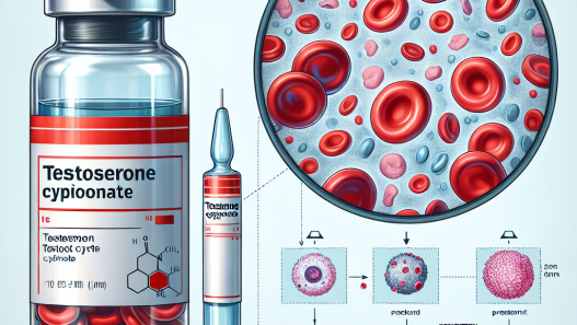 Cypionate de testostérone et modifications de la composition sanguine pendant le traitement