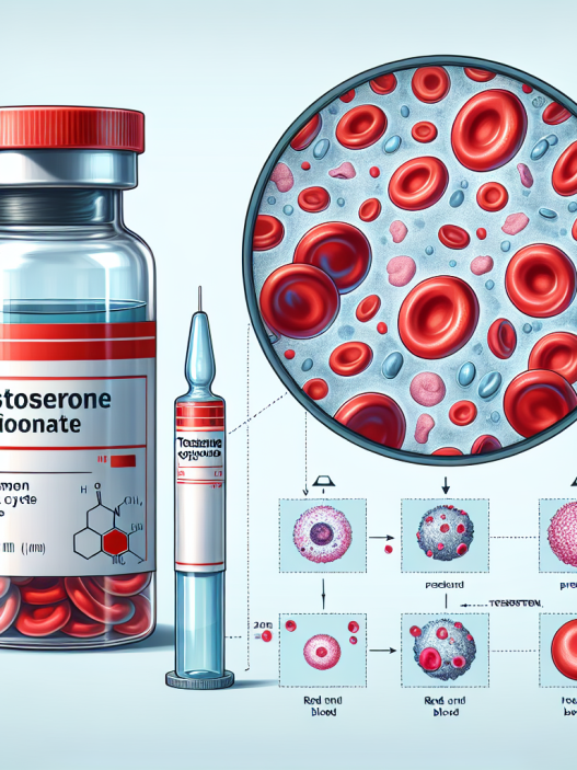 Cypionate de testostérone et modifications de la composition sanguine pendant le traitement