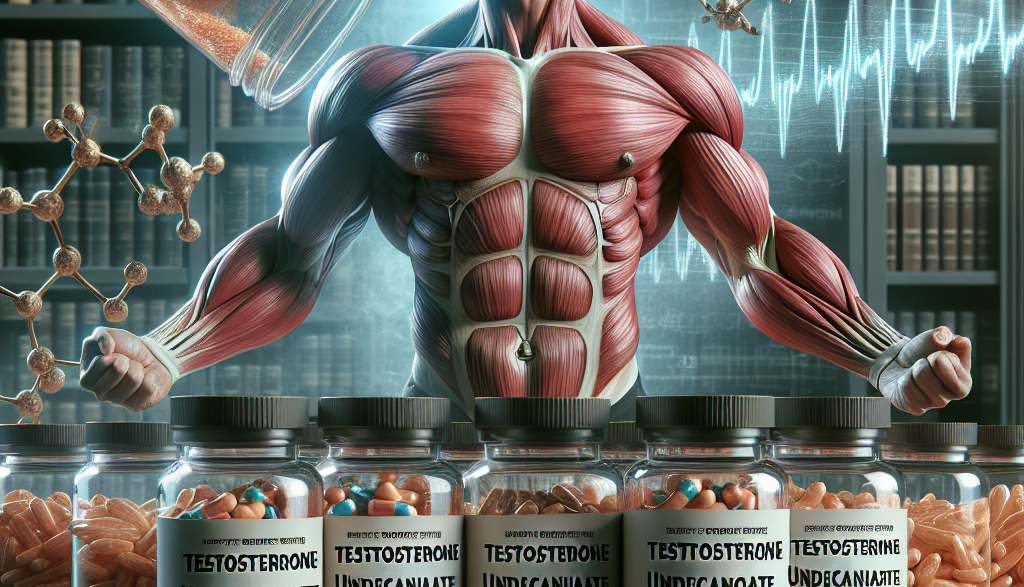 Effet de l'undécanoate de testostérone sur les réserves de créatine phosphate dans les muscles