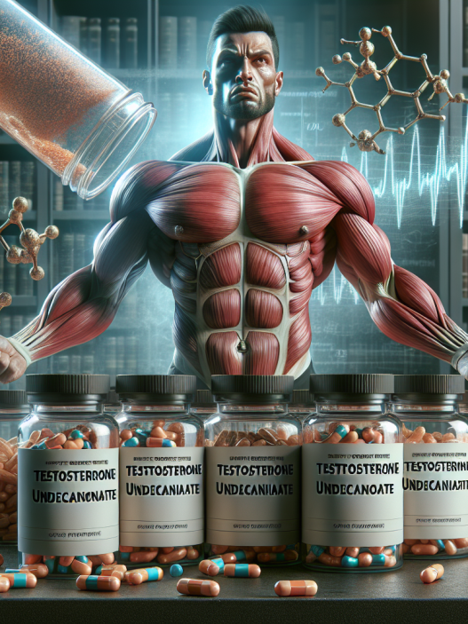 Effet de l'undécanoate de testostérone sur les réserves de créatine phosphate dans les muscles