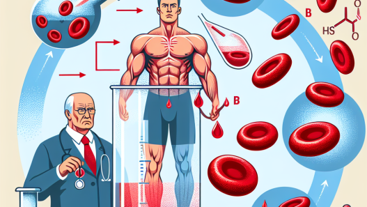 Effet du propionate de testostérone sur la concentration de globules rouges