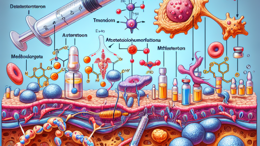 Mécanismes d'action de la méthyltestostérone injectable au niveau cellulaire