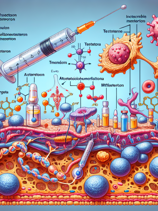 Mécanismes d'action de la méthyltestostérone injectable au niveau cellulaire