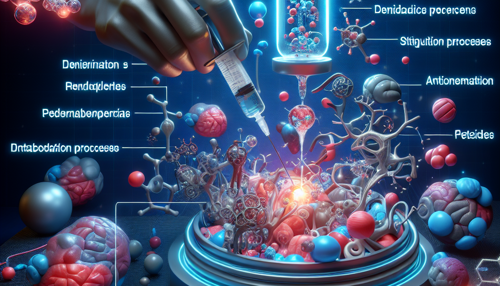 Perfusion de peptides sur les processus anticataboliques