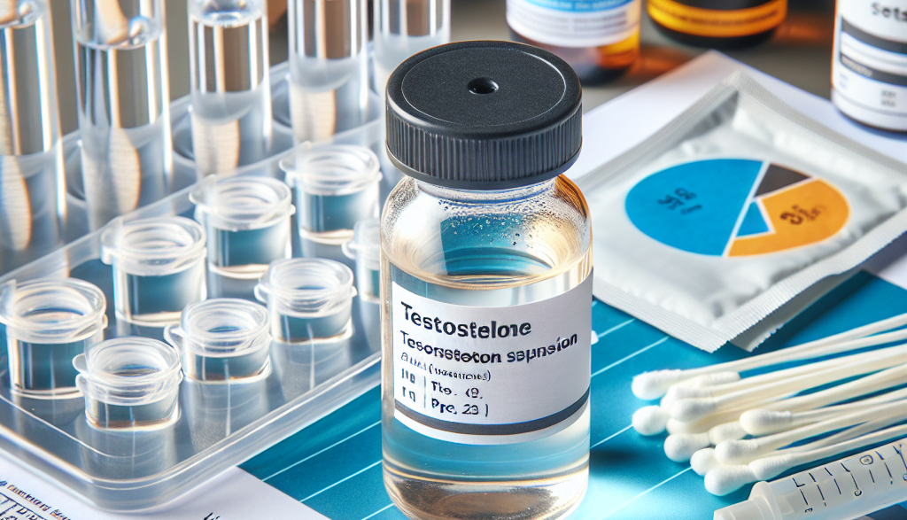 Suspension de testostérone (aqueuse) et tests antidopage