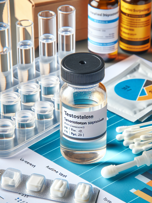 Suspension de testostérone (aqueuse) et tests antidopage
