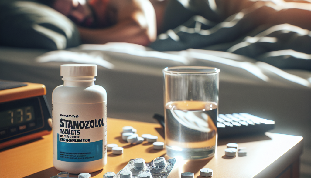 Utilisation de comprimés de stanozolol pour la régénération après le sommeil