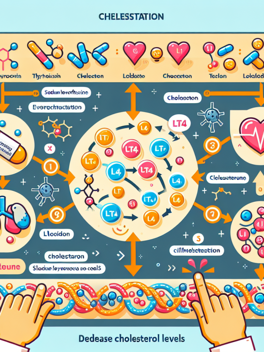 Comment la LT4 sodique influence le taux de cholestérol