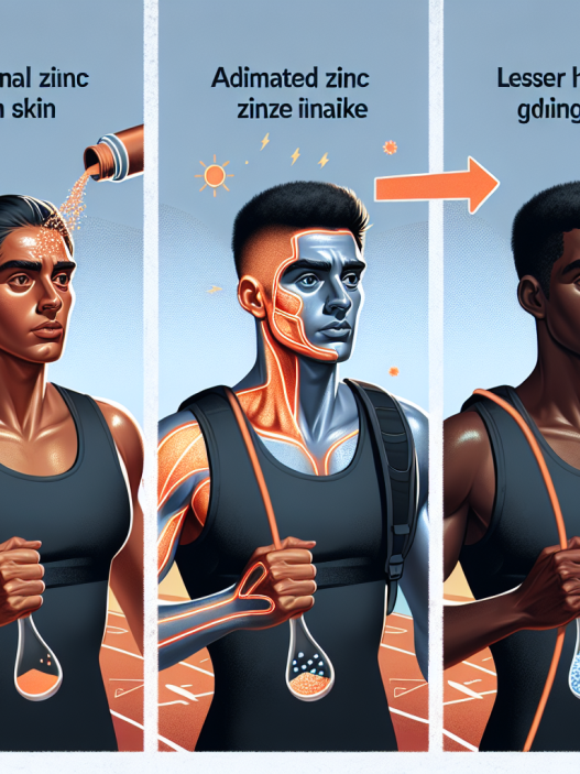 Effet d'un apport supplémentaire en zinc sur la santé de la peau chez les sportifs