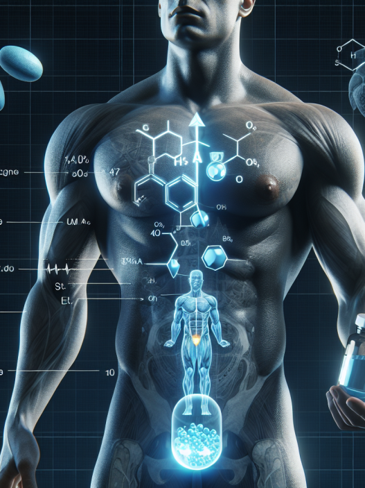 Effet de l'acétate de trestolone sur le taux de testostérone