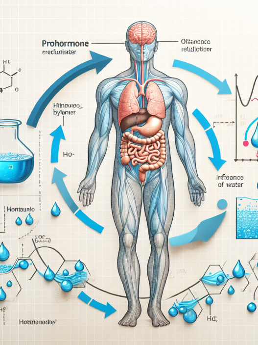 Effet de Prohormon sur l'équilibre hydrique de l'organisme