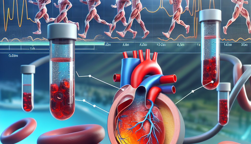 Effet du telmisartan sur le taux de lactate dans le sang pendant l'effort physique