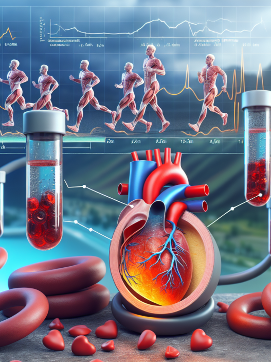 Effet du telmisartan sur le taux de lactate dans le sang pendant l'effort physique