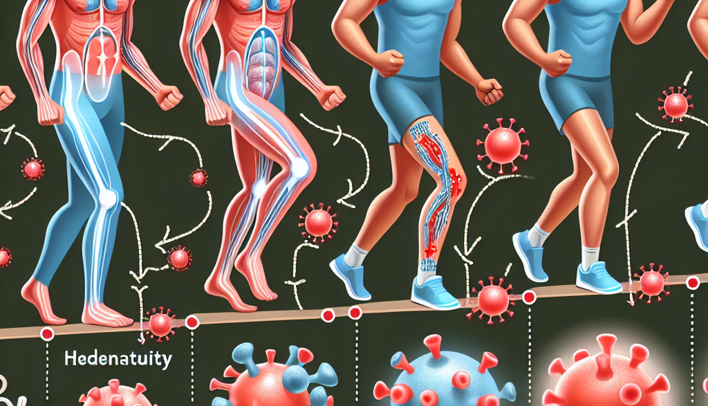 L'effet de l'activité physique sur la production d'interférons
