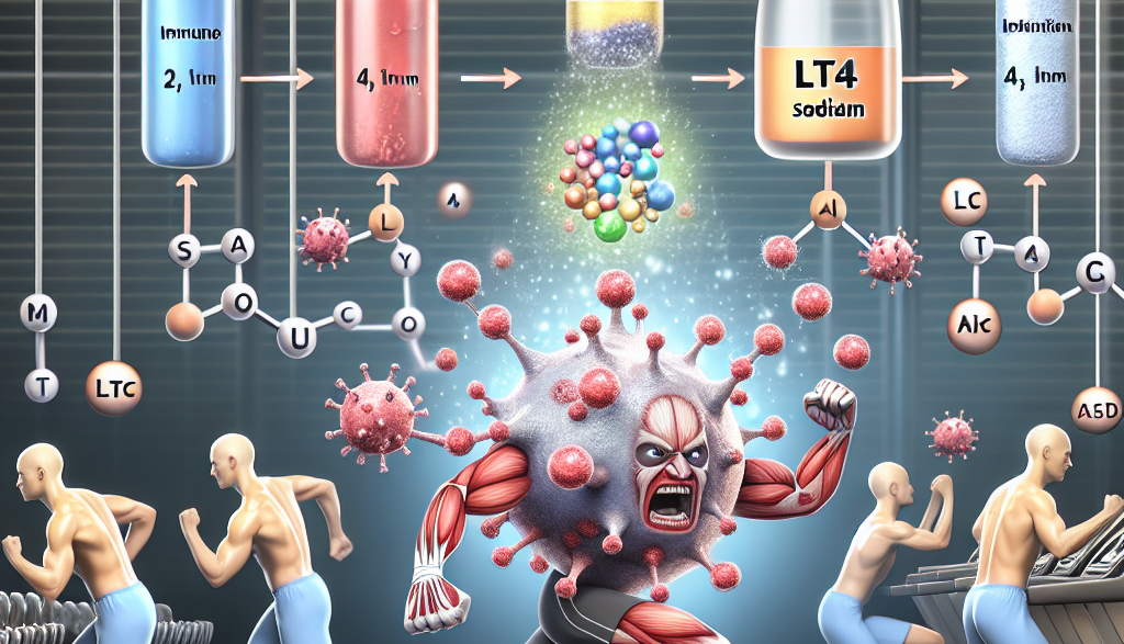 L'effet du LT4 sodium sur le système immunitaire lors d'un entraînement intensif