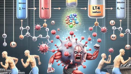 L'effet du LT4 sodium sur le système immunitaire lors d'un entraînement intensif