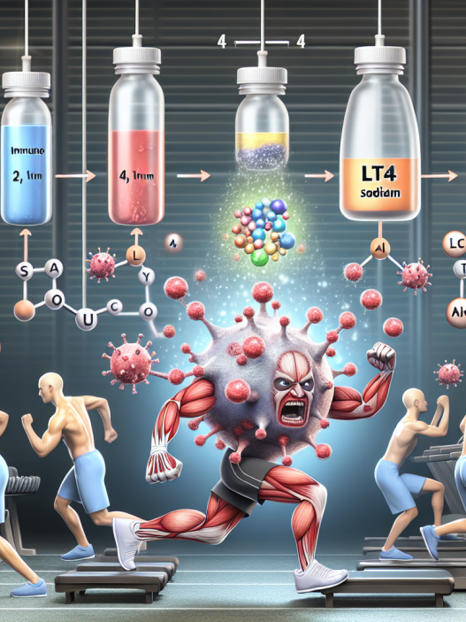 L'effet du LT4 sodium sur le système immunitaire lors d'un entraînement intensif