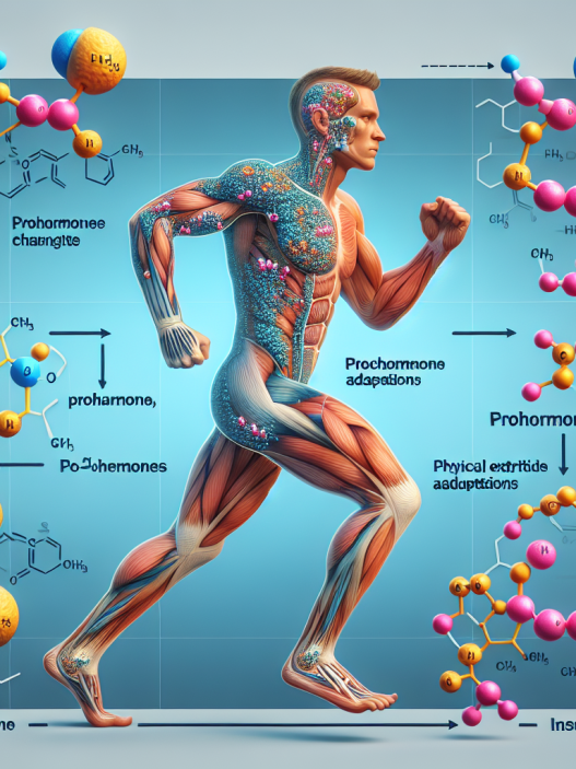 Prohormon et processus d'adaptation à l'effort physique