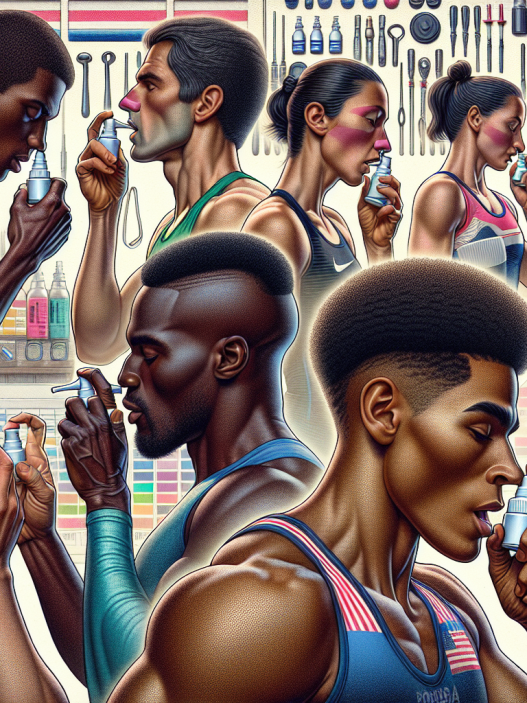 Sprays nasaux dans la préparation des sportifs à un exercice intensif