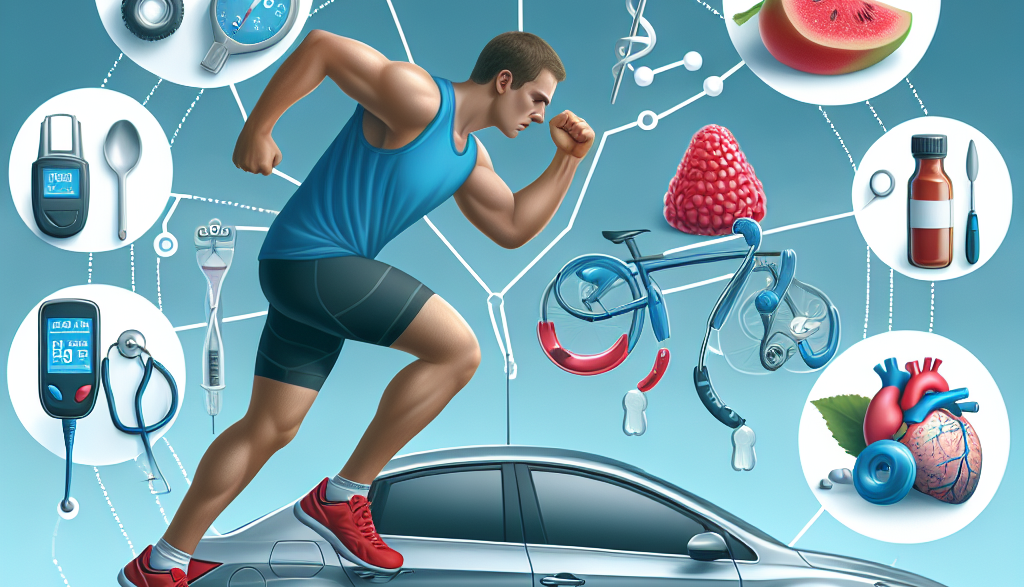 Stratégies médicales pour le soutien glycémique lors d'efforts physiques intenses