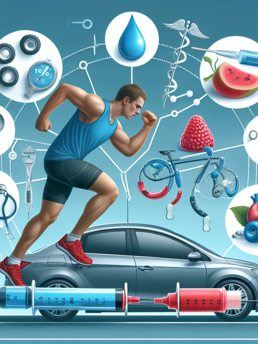 Stratégies médicales pour le soutien glycémique lors d'efforts physiques intenses