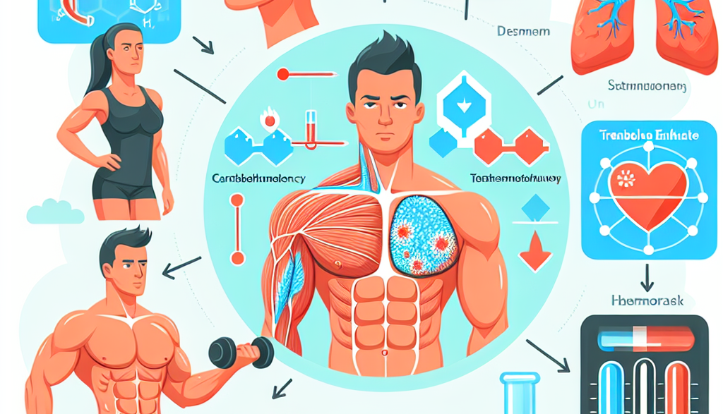 Trenbolone énanthate et régulation de la température corporelle en cas de carence en glucides
