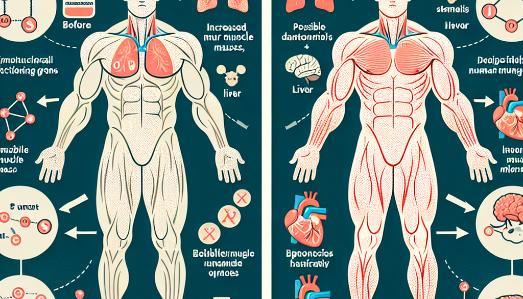 Modifications biochimiques dans l'organisme lors d'une cure de stéroïdes