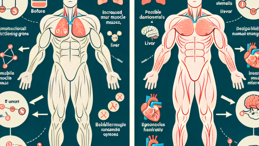 Modifications biochimiques dans l'organisme lors d'une cure de stéroïdes