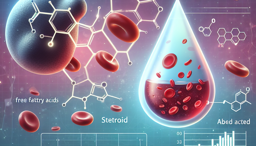 Stéroïdes et contrôle du taux d'acides gras libres dans le sang