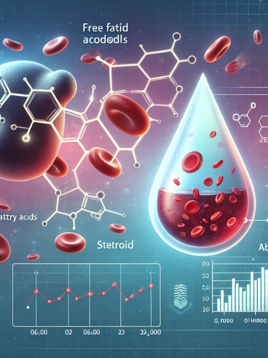 Stéroïdes et contrôle du taux d'acides gras libres dans le sang