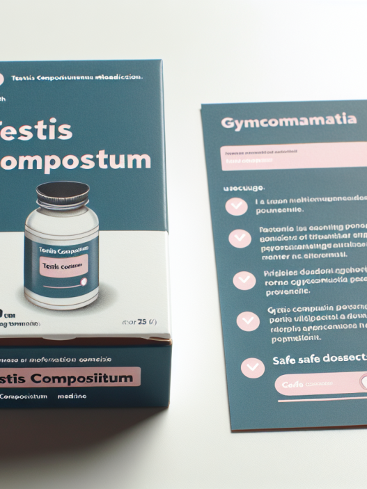 Utilisation de Testis Compositum pour la prévention de la gynécomastie ?